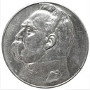 10 zł złotych 1937 Józef Piłsudski SREBRO