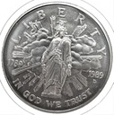 USA 1 Dolar 1989 Kongres SREBRO