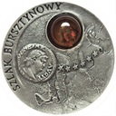 20 zł złotych 2001 Szlak Bursztynowy RZADKA