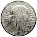 5 zł złotych 1933 Głowa kobiety Polonia SREBRO