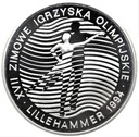 300000 zł złotych 1993 Zimowe Igrzyska Lillehammer