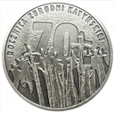 10 zł złotych 2010 Katyń 70 r Zbrodni Katyńskiej