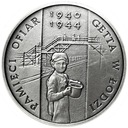 20 zł złotych 2004 Pamięci Ofiar Getta w Łodzi