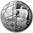 200000 zł złotych 1992 Odkrycie Ameryki 500-lat