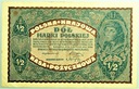 1920 1/2 Pół Marki Polskiej