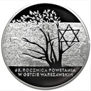 20 zł złotych 2008 Powstanie Getto Warszawskie