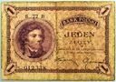 1919 1 zł Jeden Złoty Seria 77 B, RZADKI