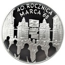 10 zł złotych 2008 40 rocznica marca '68