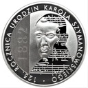 10 zł złotych 2007 Karol Szymanowski SREBRO