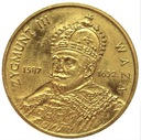 2 zł złote 1998 Zygmunt III Waza