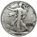 USA 1/2 dolara Half Dollar 1942 Bogini Wolności