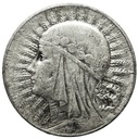 5 zł złotych 1933 Głowa kobiety Polonia SREBRO