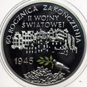 10 zł 2005 60 r. zakończenia II Wojny Światowej