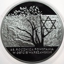 20 zł złotych 2008 Powstanie Getto Warszawskie