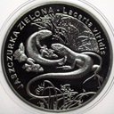 20 zł złotych 2009 Jaszczurka Zielona