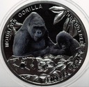 Niue Zagrożone Gatunki Zwierząt 1 dolar Goryl