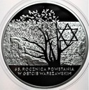 20 zł złotych 2008 Powstanie Getto Warszawskie