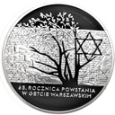 20 zł złotych 2008 Powstanie Getto Warszawskie