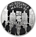 10 zł złotych 2008 40 rocznica marca '68