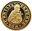 Replika 1 grosz Gdański 1577, SREBRO AG 925 p. AU