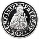 Replika Grosz oblężniczy Gdańsk 1577 SREBRO 925 (1