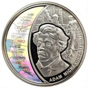 Sławni Polacy Adam Mickiewicz SREBRO 925