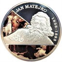 Sławni Polacy Jan Matejko SREBRO 925