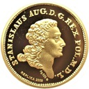 Replika 1 zł St. Augusta 1766, SREBRO AG 925 (1)