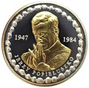 Sławni Polacy Jerzy Popiełuszko SREBRO 925