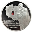 10 zł złotych 2009 Ksiądz Jerzy Popiełuszko