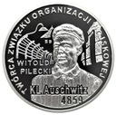 10 zł złotych 2010 Auschwitz Witold Pilecki