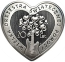 10 zł złotych 2012 WOŚP SERCE