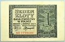 1941 1 zł Jeden Złoty, seria BB