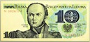 1982 10 zł złotych Józef Bem, seria N