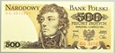 1982 500 zł złotych Kościuszko seria GG