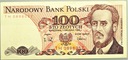 1986 100 zł złotych WARYŃSKI seria TH