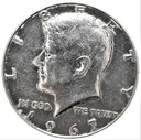 USA 1/2 Dolara Half Dollar 1967 Kennedy SREBRO