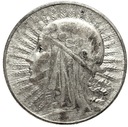 5 zł złotych 1933 Głowa kobiety Polonia SREBRO