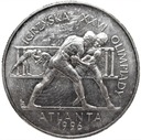 2 zł złote 1995 Atlanta Zapasy Igrzyska