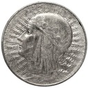 5 zł złotych 1933 Głowa kobiety Polonia SREBRO