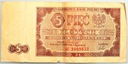 1948 5 zł pięć złotych seria BE