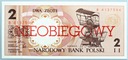 NIEOBIEGOWY 2 zł złote 1990 KATOWICE seria B