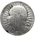 5 zł złotych 1933 Głowa kobiety Polonia SREBRO