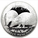 20 zł złotych 2011 Borsuk