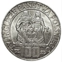100 zł złotych 1966 Mieszko Dąbrówka Millenium