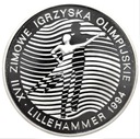 300000 zł złotych 1993 Zimowe Igrzyska Lillehammer