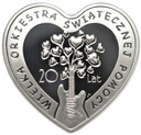 10 zł złotych 2012 WOŚP SERCE