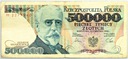1990 500000 zł złotych Sienkiewicz seria M