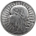 10 zł złotych 1932 Głowa kobiety Polonia SREBRO