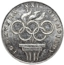 200 zł złotych 1976 XXI Olimpiada SREBRO
